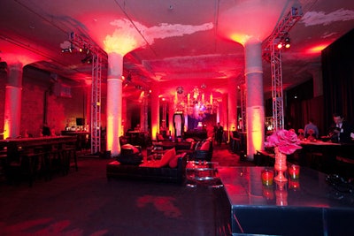 The event took over the Hudson, a former warehouse that recently became available for events.