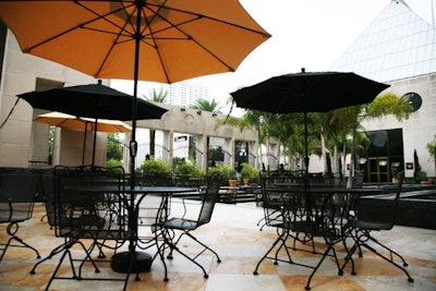 Terrace 390 has a 10,000-square-foot patio that fronts Orange Avenue.