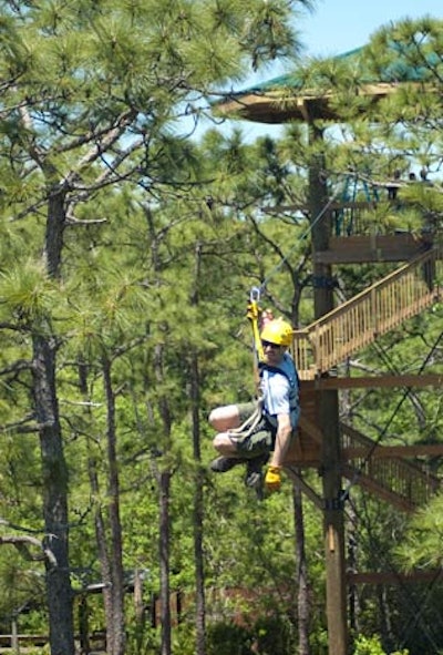 Gatorland is preparing to open the Screamin' Gator Zip Line this summer at the park, just south of Orlando.