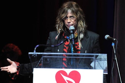 Steven Tyler delivered a personal message about recovery.