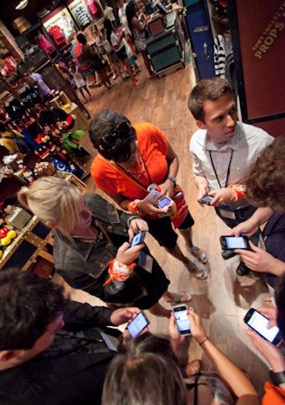 For the Mashable Connect Race, teams of conference attendees earned points by checking in on Gowalla at 17 locations around Magic Kingdom.