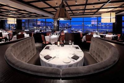 The upscale steakhouse is part of a Texas-based chain.