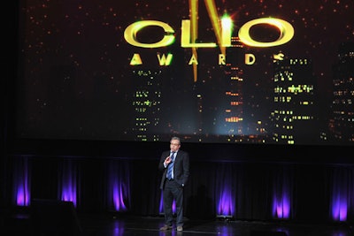 With dry jokes and some cursing, comedian Lewis Black led the guests through the show, which presented 14 awards, showed videos from winning entries, and announced the Clio Awards Dream Team.