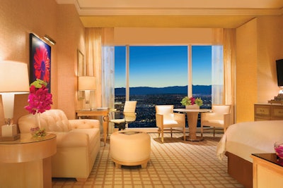 Wynn renovated the first of its renovated guest rooms in September 2010.