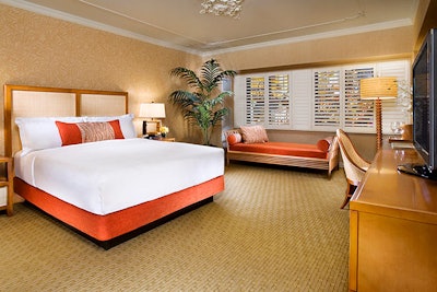 The Tropicana has undergone a total overhaul, including new room decor in a South Beach style.