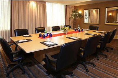 The DoubleTree by Hilton Orlando Downtown has six meeting rooms on the third floor, ranging from 300 to 1,000 square feet.