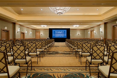 Hyatt Regency Clearwater Beach Resort and Spa has 32,000 square feet of indoor and outdoor function space.