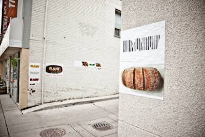 Signs led the way to the hidden Ontario Bread Co., in a lane way off of Ossington Avenue.