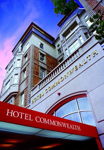 The Hotel Commonwealth has 6,000 square feet of meeting space.
