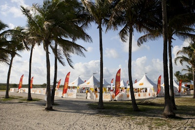 The event took place from 9 a.m. to 4 p.m. in a 46,000-square-foot section of Lummus Park in South Beach.