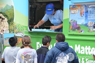 Gigunda Group estimates the company handed out 16,000 servings of ice cream during the truck's six-week stay in Miami.