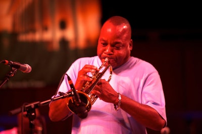 New Orleans trumpeter James Andrews, a member of the New Birth Brass Band, performed alongside the other notable jazz musicians on the tour.