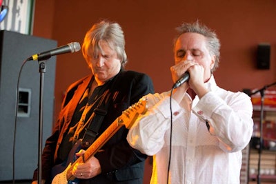 The James Montgomery Band played the blues.