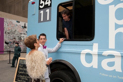 Food trucks included 5411 Empanadas, which doled out snacks filled with everything from caramelized onions and Parmesan cheese to beef.