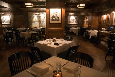 P.J. Clarke's can seat 125 in its main dining room and 86 in a private space.