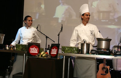 Chefs Philip Brock of Cascata Grille and Paula DaSilva of 1500° went head-to-head in a cook-off.