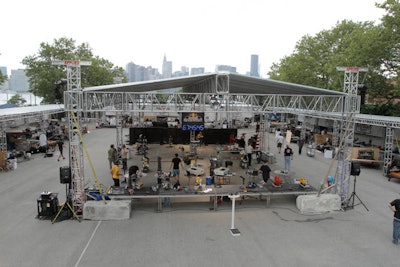 The 72-hour marathon of building took place in a special area constructed by Red Bull in Brooklyn's Newtown Barge Park, a little more than a mile from McCarren Park, where the judging took place.