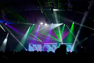 Cee Lo Green and Lupe Fiasco served as the headlining acts on the Palladium's stage, with Doug E. Fresh and Biz Markie hosting and serving as DJ, respectively.