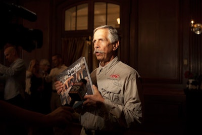 The most recent event in Hendrick's Gin and the Adventurists' global Afternoon Tea series took place in Philadelphia, with a talk given by Charles Brewer Carias (pictured). The gathering on July 9 was preceded by outings in London and Madrid, and the series will head to Melbourne and Edinburgh later this year.