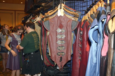 Attendees could purchase a variety of Harry Potter-related merchandise from more than two dozen vendors.