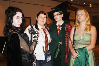 Most of the 3,400 attendees ranged from 15 to 25 years old, and many of them came decked out in full Harry Potter-esque costumes.