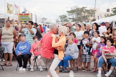 The festival offered entertainment for adults and children.