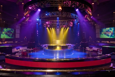 Opened last year, the Crown Theater and Nightclub inside the Rio All-Suite Hotel & Casino is an 11,000-square-foot venue with a 50-foot stage and top-end sound and lighting systems.