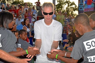 Marquee player John McEnroe played for the Kastles on July 12 in the team's match against the New York Sportimes.