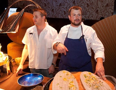 Chefs worked together to prepare a snout-to-tail menu using pigs sourced in their local markets.