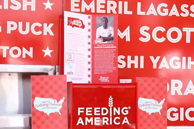 Proceeds from the Feeding America Tip Jar will be donated to the food bank upon completion of the national tour.