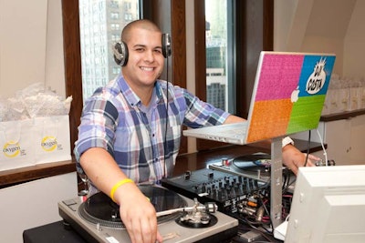 DJ Costa was on hand to spin lively tunes for the event, contributing to the party atmosphere.