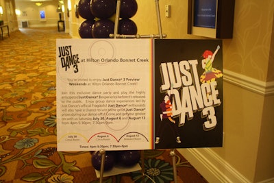 The Hilton Bonnet Creek publicized the events with signs around the resort and also on its Facebook page and blog.