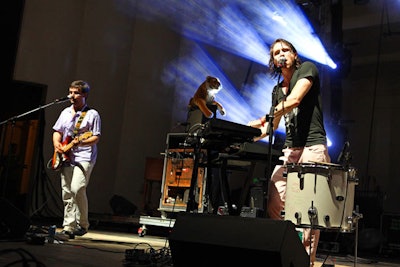 Walk the Moon, a band from Cincinnati, was second on the lineup.