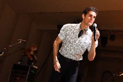 Co-chair Perry Farrell, the founder of Lollapalooza, welcomed guests to the event.