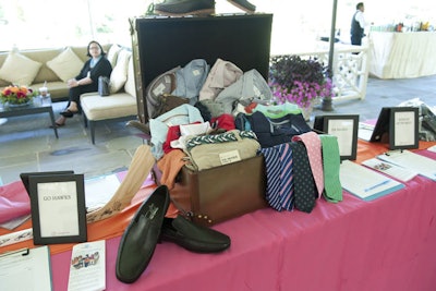 Silent-auction packages included a $1,000 merchandise credit to Trunk Club.