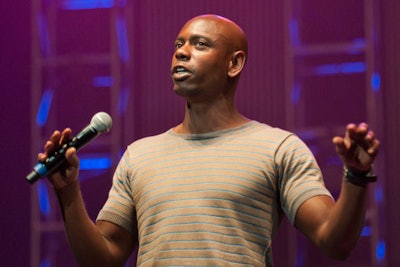 Comedian Dave Chappelle made a guest appearance at the 15th anniversary of the Zo's Summer Groove fund-raiser.