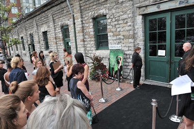The event was held at the Fermenting Cellar this year, in the historic Distillery District.