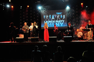 The content of the Grammy Camp launch party was produced entirely by the participants of the summer program.