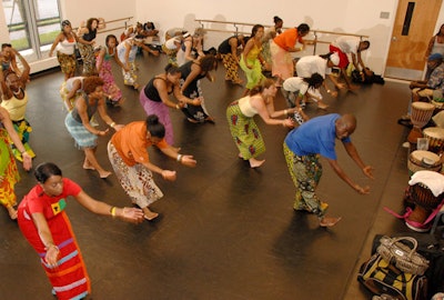 Instructors from around the globe held dance workshops throughout Saturday and Sunday.