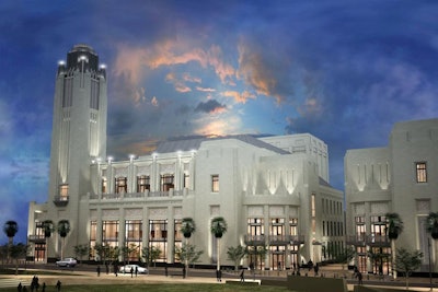 The Smith Center for the Performing Arts is slated to open in March 2012.
