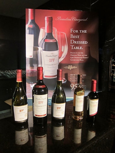 Beaulieu Vineyard will be the official wine sponsor.