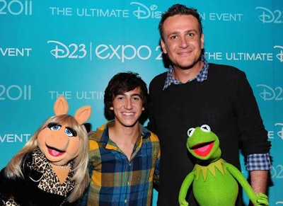 Actors and Muppets attended.