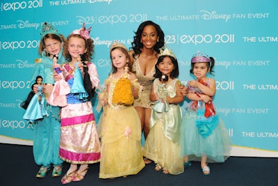 Disney Store debuted its Princess Designer Doll collection in a private ceremony prior to the Legends of Disney awards.
