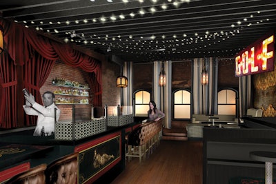 Blackjack will be on the second floor above Pearl Dive Oyster Palace, and will accommodate an additional 80 people.
