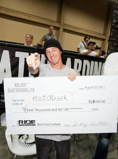 Magic's “Best Line” skate competition was held in partnership with Maloof Skateboarding.