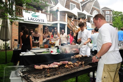 Lacoste & EMM Group's Celebrity Chef Cookout