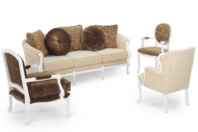 Chateau collection, pricing ranges from $120 to $300, available across the U.S. from AFR Furniture Rental.