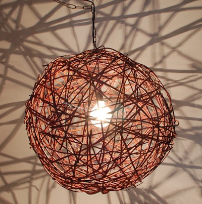 The Willow pendant with shadows from FormDecor, $95-$159 depending on size, available in Los Angeles.