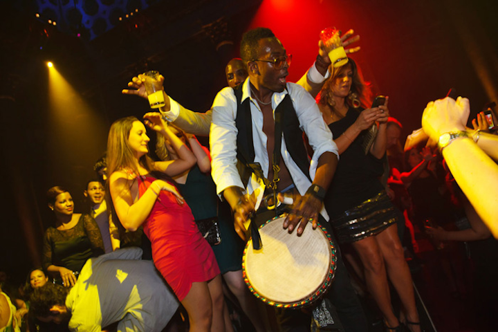 Entertainment also included multiple dance troupes.