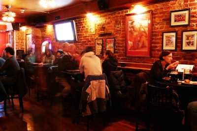 The main level of the Black Squirrel can seat an additional 50 at the bar and hightop tables.